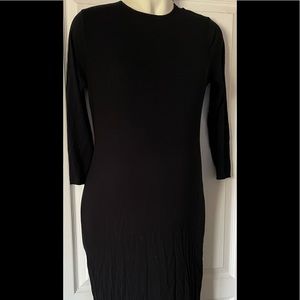 ASOS maternity black lace dress 8